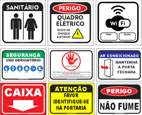 Adesivo de segurança