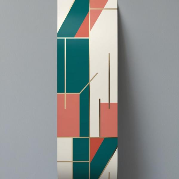 FAIXA DE PAREDE DECORATIVA/ geométrico