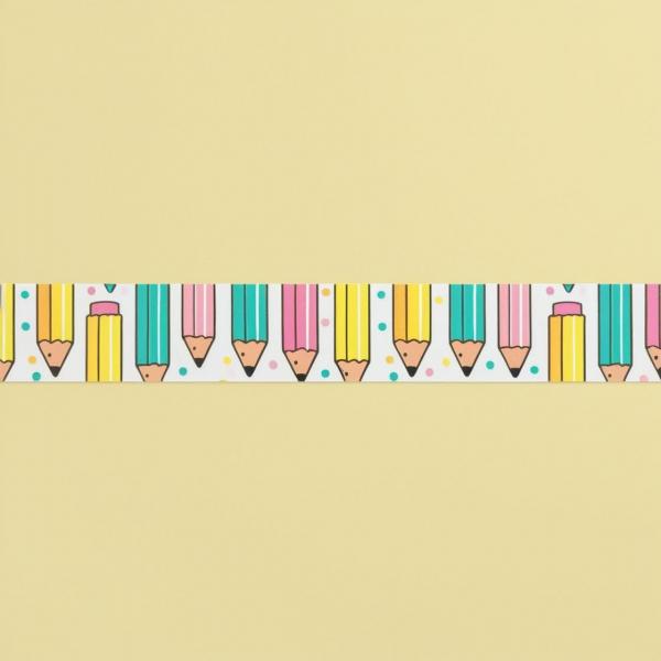 FAIXA DE PAREDE DECORATIVA INFANTIL/ lapís